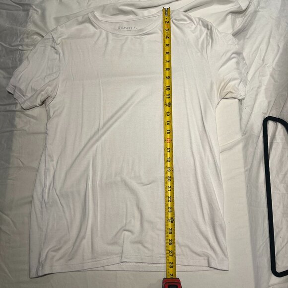 ESNTLS White Bamboo Tee Size Large (2 Pack) - Picture 4 of 13